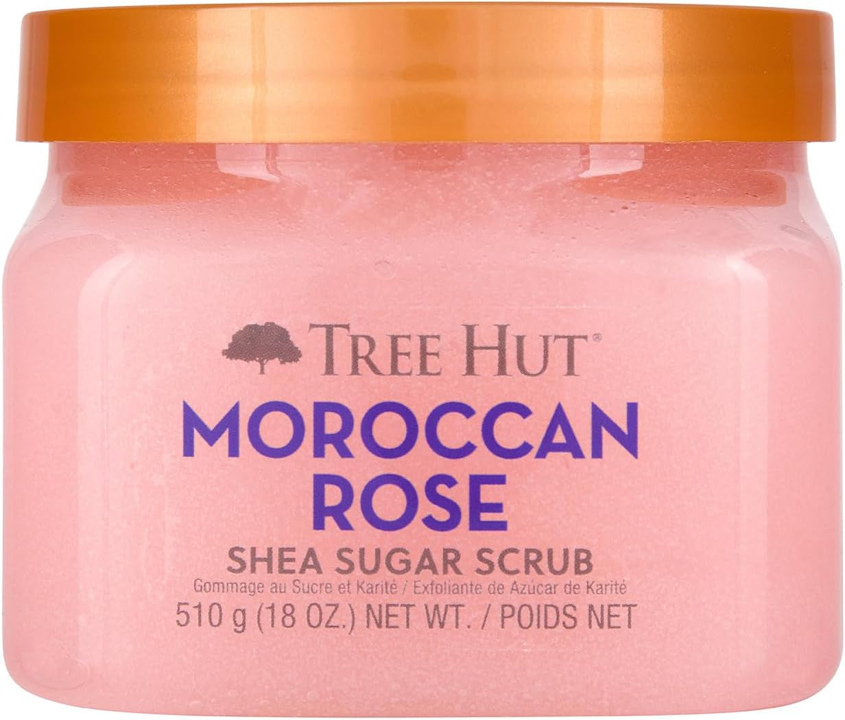Moroccan Rose  Shea Sugar Scrub ~ 18 Oz by